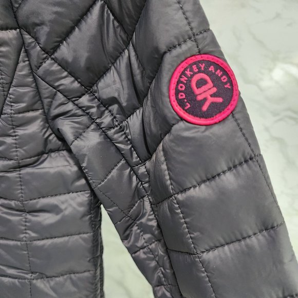 L. Donkey Andy Lightweight, Warm Insulated Puffer-Style Jacket with Full Zip - Picture 5 of 16